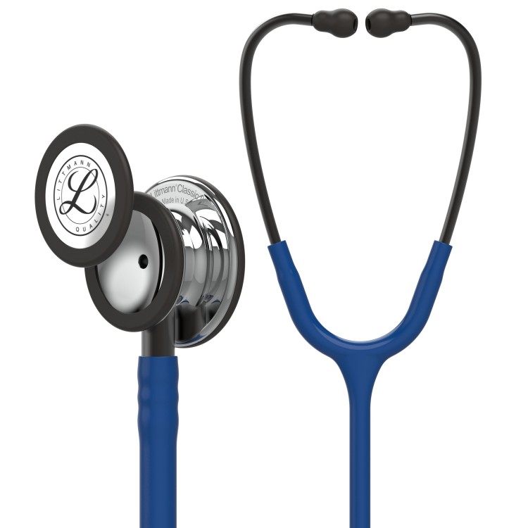 Estetoscopio 3M™ Littmann® Classic III 5863 Navy Blue Mirror