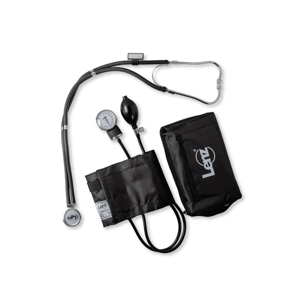 Kit Estetoscopio + Medidor de Presión Arterial GZ-50 Negro