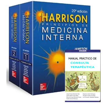 Harrison Tratado De Med. Interna+ Mnl. Practico Consulta Terapeutica