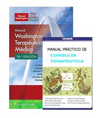 CREES WASHINGTON TERAPEUTICA MEDICA + MNL. PRACTICO CONSULTA TERAPEUTICA.