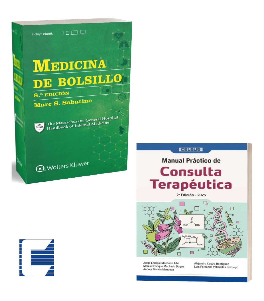 Pack Sabatine Medicina De Bolsillo 8ª Ed. + Mnl. Practico Consulta Terapeutica 2ªEd.