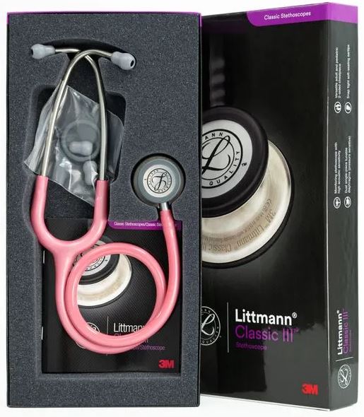 Estetoscopio 3M™ Littmann® Classic III 5633 Rosado Perla