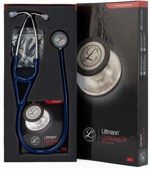 Estetoscopio 3M™ Littmann® Cardiology IV™ 6168 Azul Marino