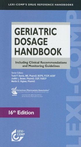 Geriatric Dosage Handbook 16ª