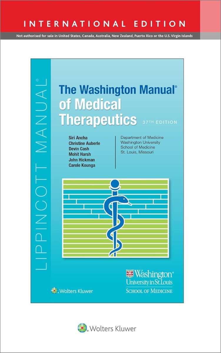 The Washington Manual of Medical Therapeutics. International Edition