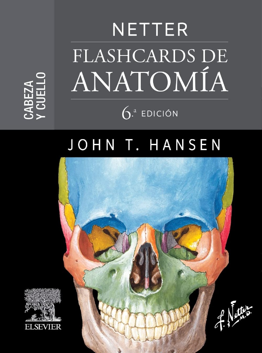 NETTER Flashcards de Anatomía: Cabeza y Cuello