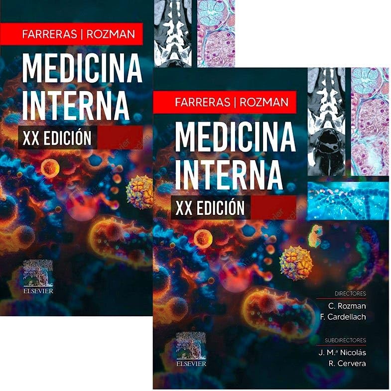 FARRERAS ROZMAN Medicina Interna (2 Volúmenes)