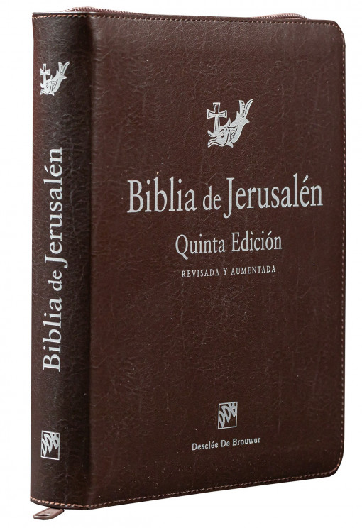 Biblia de Jerusalén manual 5ª edición - Con funda y cierre de cremallera