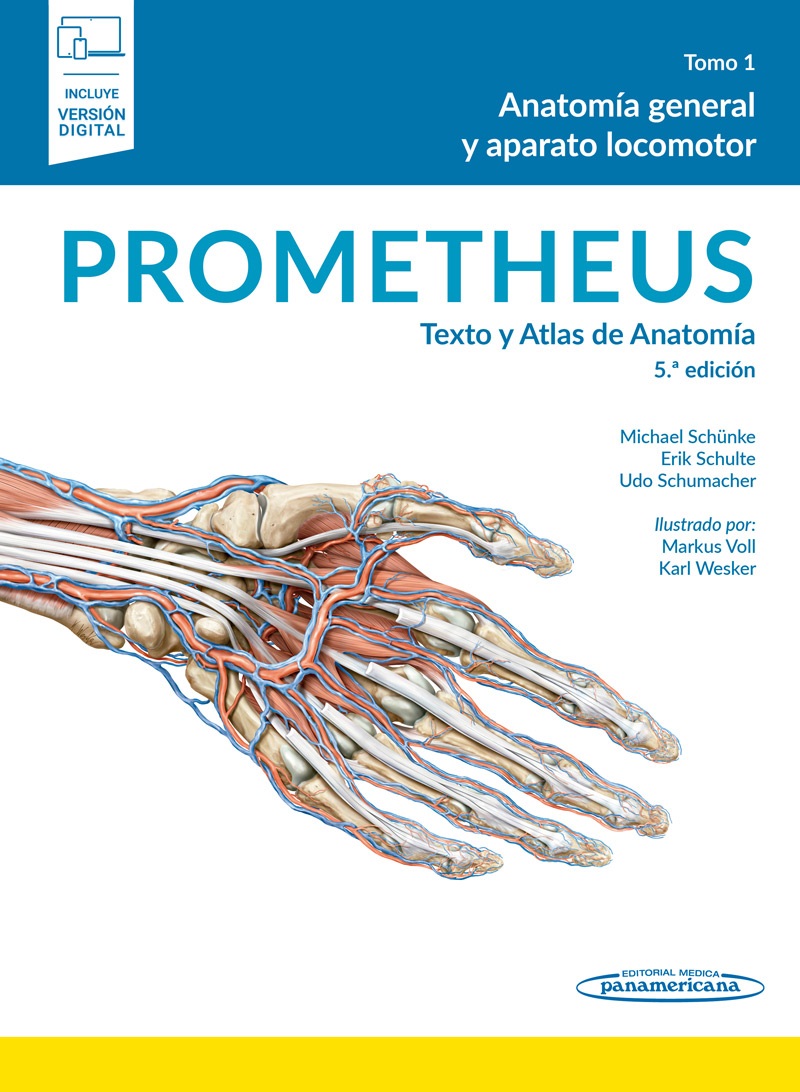 Prometheus Texto Y Atlas De Anatomía Tomo 1 : Anatomía General Y Aparato Locomotor (Incluye Versión Electrónica)