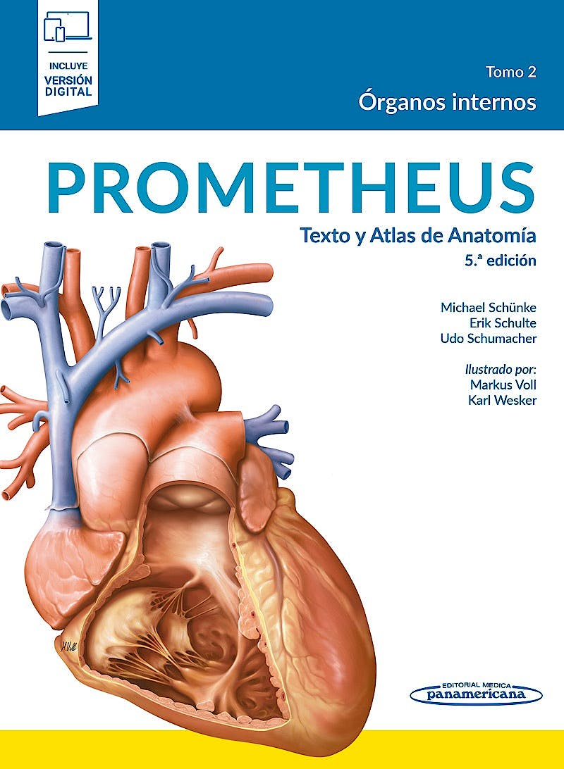Prometheus Texto Y Atlas De Anatomía Tomo 2: Órganos Internos (Incluye Versión Electrónica)