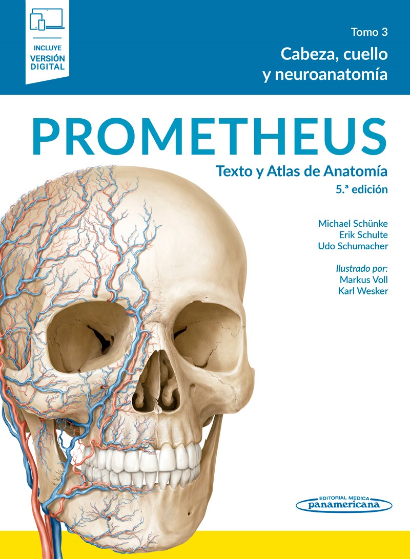Prometheus Texto Y Atlas De Anatomía Tomo 3 : Cabeza Cuello Y Neuroanatomía