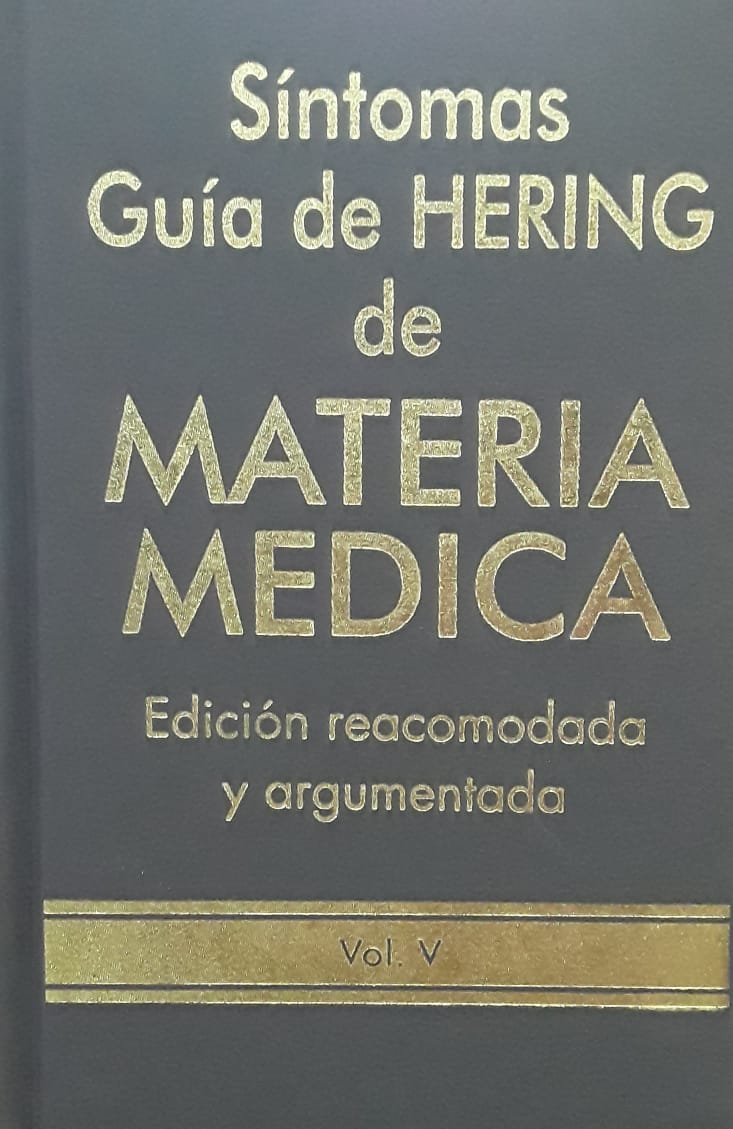 Síntomas Guía De Hering De Materia Medica Vol 5
