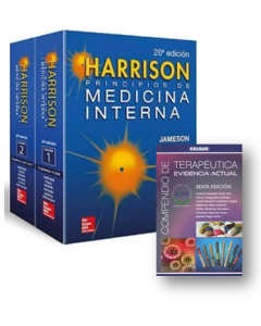 Pack-Harrison Med Int 2Vol . + Compendio De Terapéutica