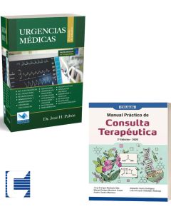 Pack Pabón Urgencias Medicas Protocolo De Act. + Mnl. Practico Consulta Terapeutica 2ª