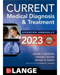 Current Medical Diagnosis And Treatment 2023.