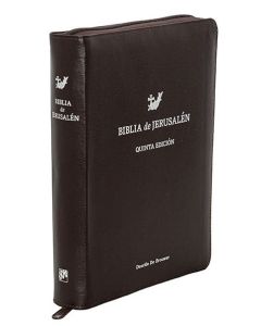 Biblia de Jerusalén manual 5ª edición - Con funda y cierre de cremallera