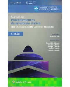 Manual De Procedimientos De Anestesia Clínica Del Mass .