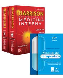Pack-Harrison Med Int 2vol 21ed + Mnl De Terapeutica 2021