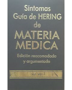 Síntomas Guía De Hering De Materia Medica Vol 7