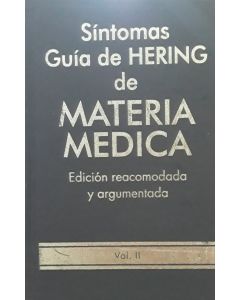 Sintomas Guia De Hering De Materia Medica Vol 2