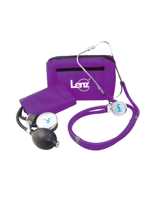 Kit Estetoscopio + Medidor de Presión Arterial GZ-50 Purpura