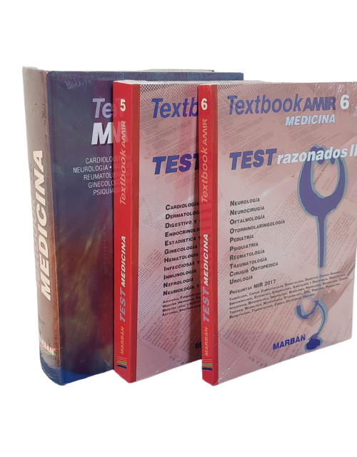 Pack Amir Medicina 2020 Cartilla + Amir Test 5 Y Amir Test 6