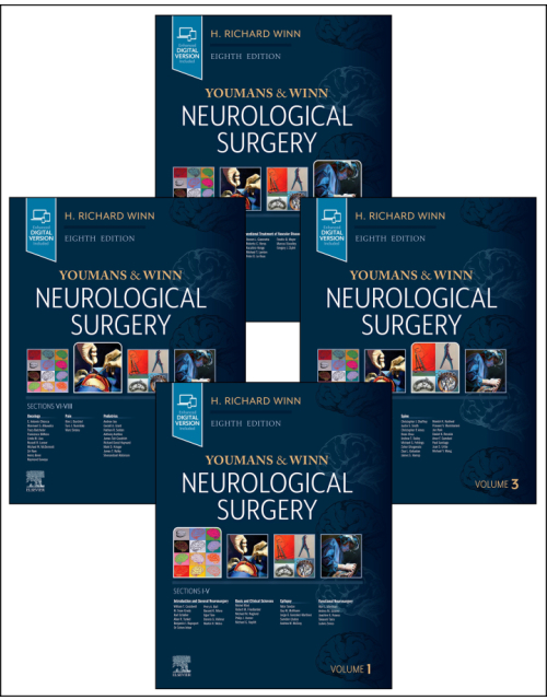 Youmans And Winn Neurological Surgery, 4-Volume Set, 8Th Edition.