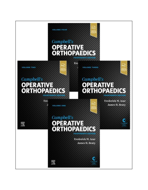 Campbell'S Operative Orthopaedics, 4-Volume Set, 14Th Edition.