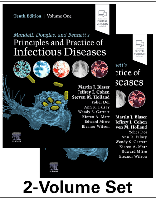 Mandell, Douglas, and Bennett's Principles and Practice of Infectious Diseases 2.Vol