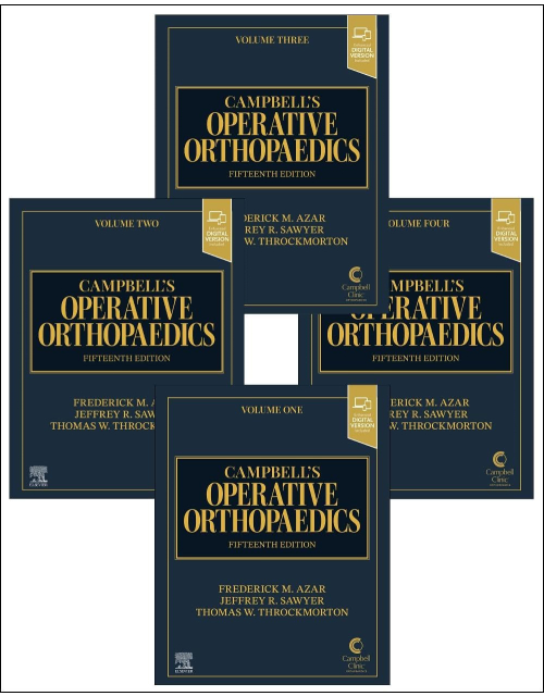 Campbell's Operative Orthopaedics, 4-Volume Set.