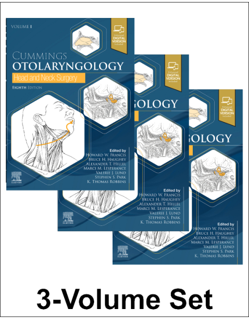 CUMMINGS Otolaryngology. Head and Neck Surgery (3 Volume Set)