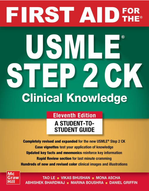 First Aid for the USMLE Step 2 Ck