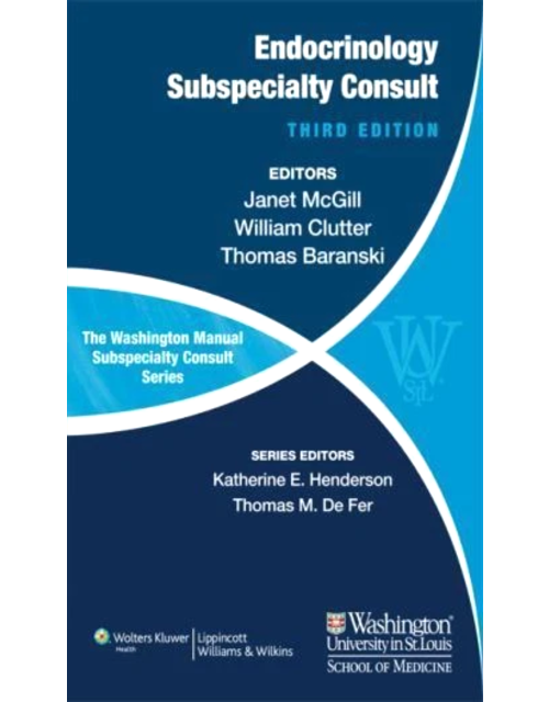 The Washington Manual Endocrinology 3Ed Subspecialty Consult