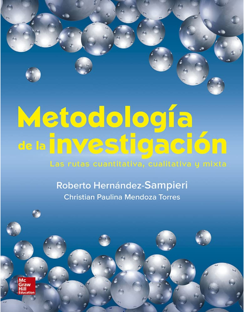 Metodologia De La Investigacion