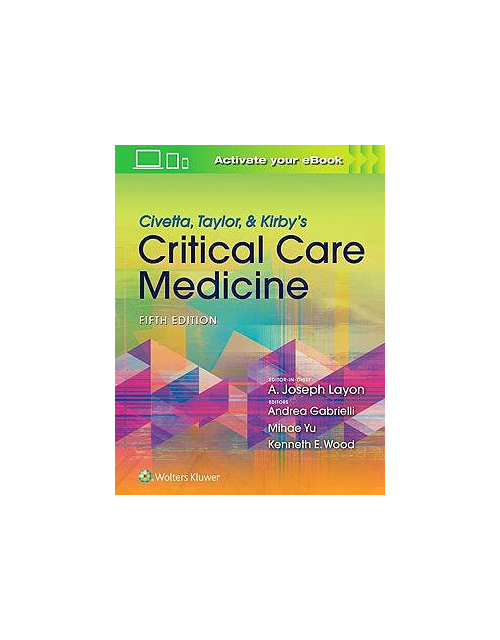 Civetta, Taylor, & Kirby'S Critical Care Medicine.