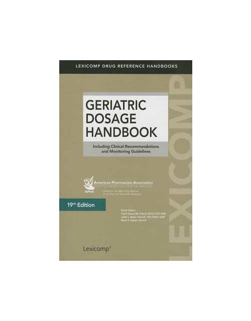 Geriatric Dosage Handbook