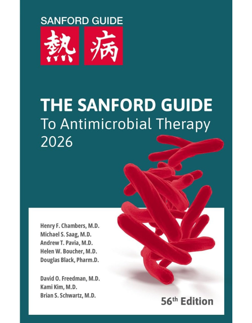 The SANFORD Guide to Antimicrobial Therapy 2026