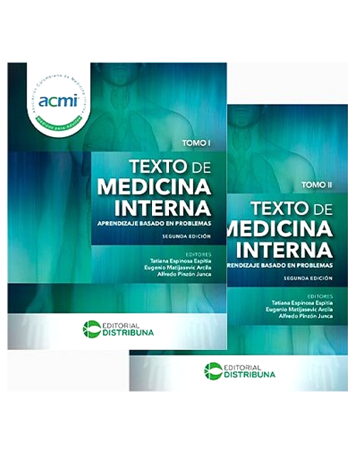 Texto de Medicina Interna. Aprendizaje basado en problemas. 2 Tomos