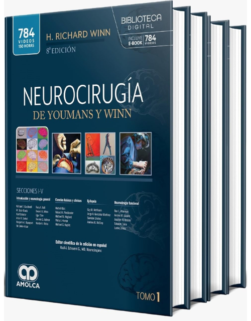 Neurocirugía de Youmans & Winn (4 Volúmenes)