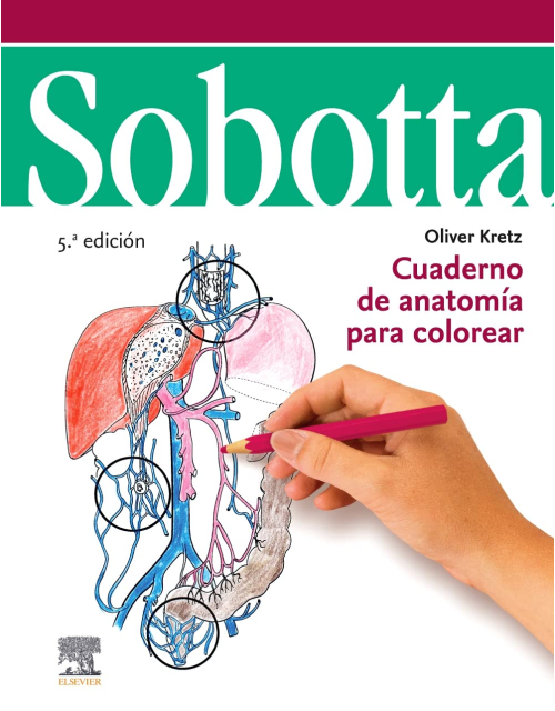 Sobotta Cuaderno De Anatomía Para Colorear