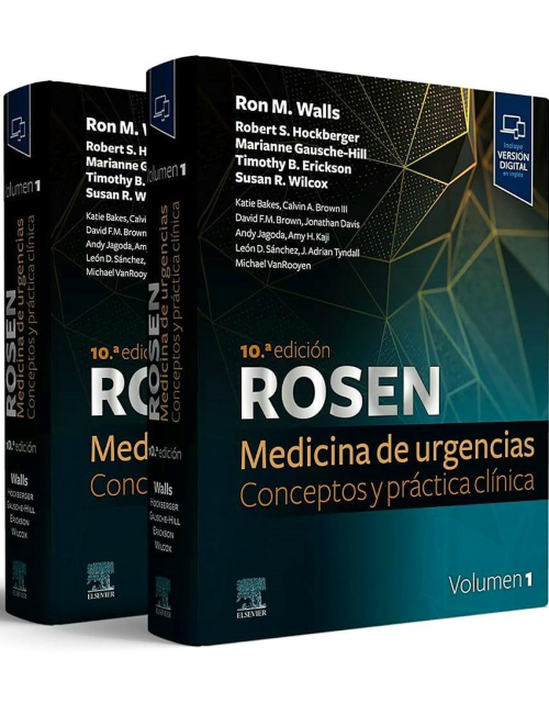 ROSEN Medicina de Urgencias. Conceptos y Práctica Clínica (2 Volúmenes)