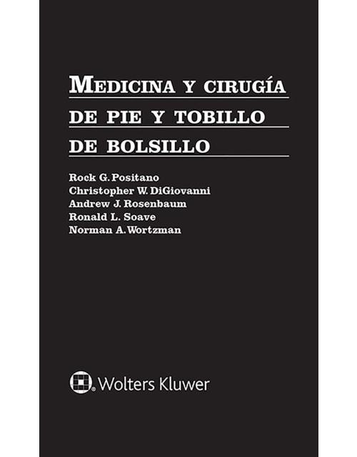 Medicina Y Cirugía De Pie Y Tobillo De Bolsillo