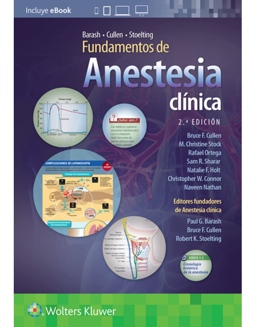 Barash, Cullen Y Stoelting Fundamentos De Anestesia Clínica.