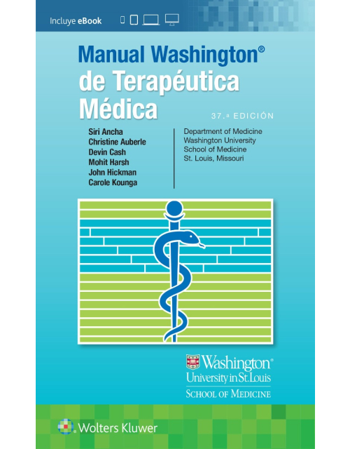 Manual WASHINGTON® de Terapéutica Médica