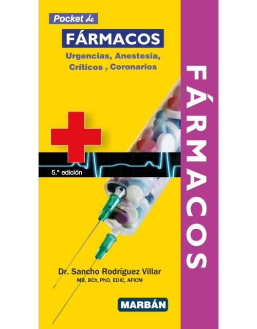 Pocket de Fármacos. Urgencias, Anestesia, Críticos y Coronarios
