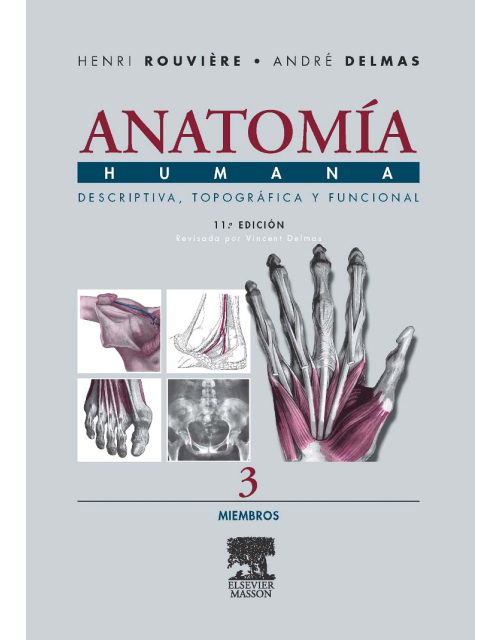 Anatomía Humana, Vol. 3: Miembros