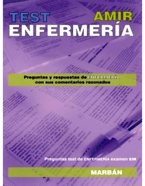 Amir Enfermeria Test 2013