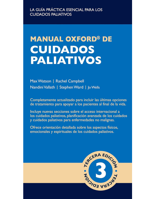 Manual Oxford De Cuidados Paliativos 3/Ed