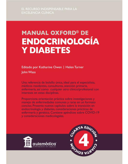 Manual Oxford de Endocrinología y Diabetes
