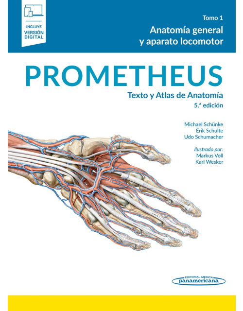 Prometheus Texto Y Atlas De Anatomía Tomo 1 : Anatomía General Y Aparato Locomotor (Incluye Versión Electrónica)
